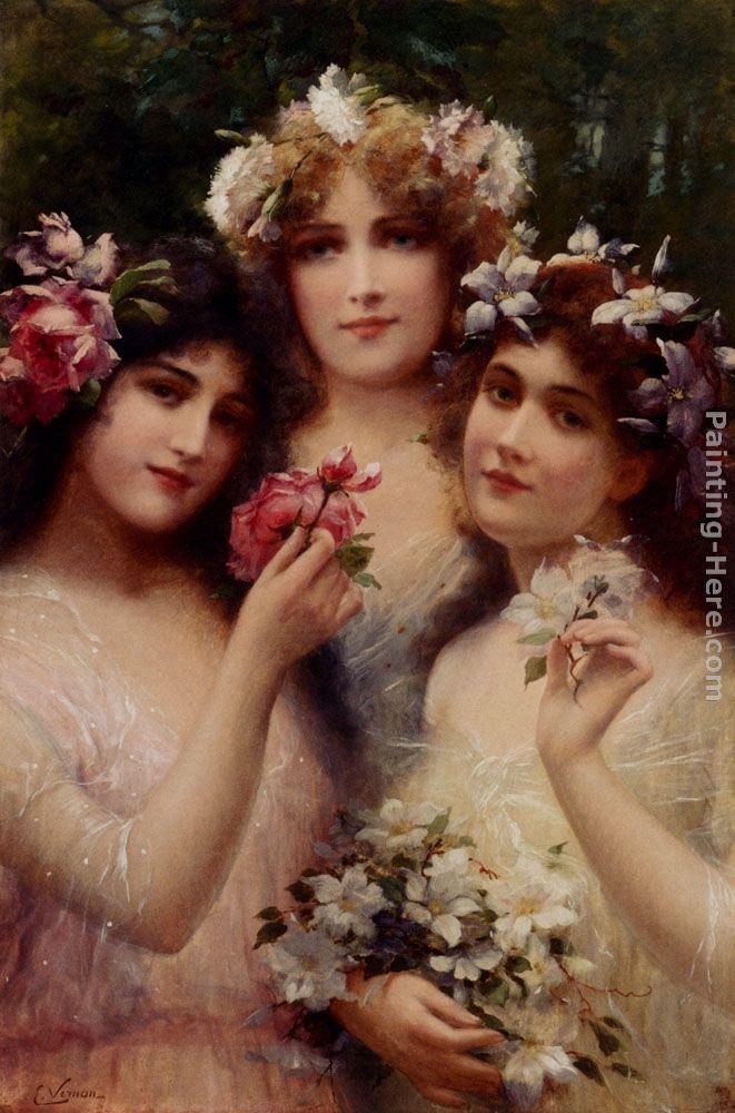 Emile Vernon Famous Paintings